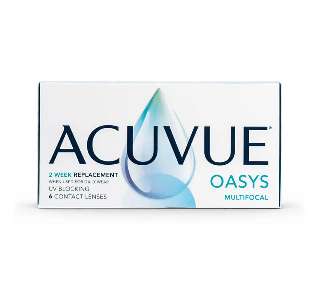 Acuvue Oasys Bi-weekly Multifocal Lenses , 6 units - -3.50, 8.4, Low, 14.30