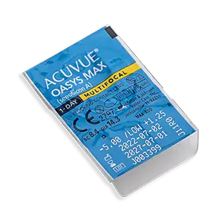 Acuvue 1 Day Oasys Max Daily Multifocal Lenses , 30 units - -2.00, 8.4, Low, 14.30 - Image 2