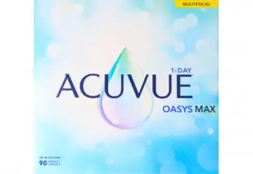 Acuvue 1 Day Oasys Max Daily Multifocal Lenses , 90 units - -1.25, 8.4, Low, 14.30