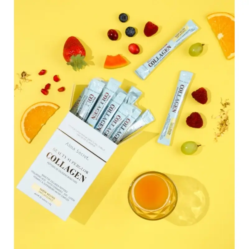 Alma Secret Beauty Superglow Collagen Neutral Flavour , 30x3 g - Image 3