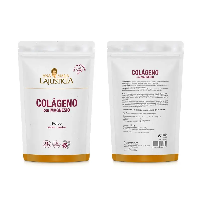 Ana Maria Lajusticia Collagen With Magnesium Doypack , 350 grams - Image 3