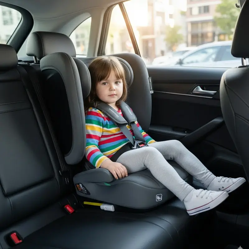Asalvo Car Seat 100-150 Cms Omniguard Grey C/Isofix - Image 3