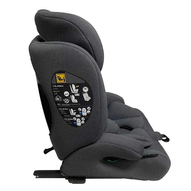 Asalvo Car Seat 76-150 Cms Route Fix Grey C/Isofix - Image 2
