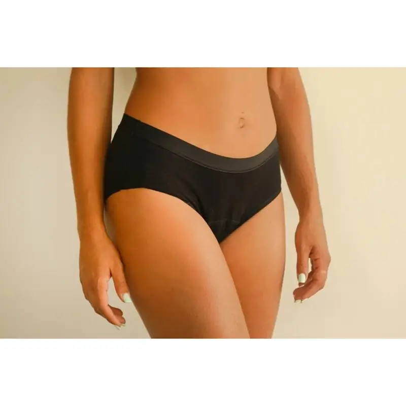 Bads Menstrual Panty Black With Seam Size XS - Image 3