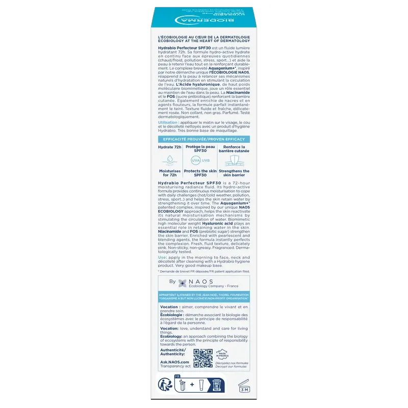 Bioderma Hydrabio Perfecteur Spf30, 40 ml - Image 6