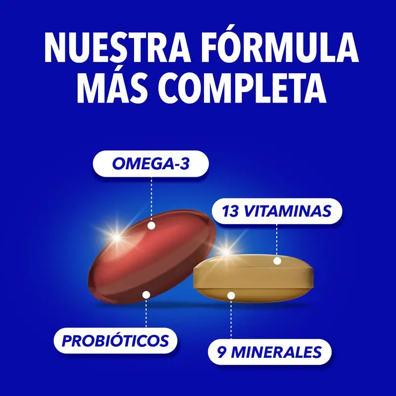 Bion3 Multi & Omega-3 With Probiotics, 60 capsules - Image 5