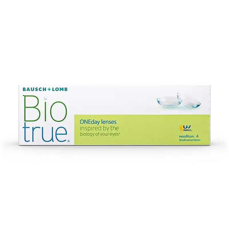 Biotrue One Day Daily Spherical Lenses , 30 units - -9.00, 8.6, 14.2