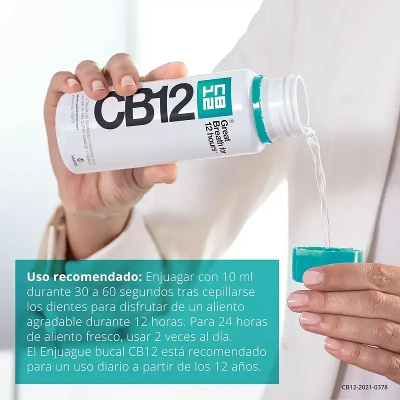 Cb12 Mild Mouthwash Mild Mint Flavoured Halitosis Mouthwash, 2X250 Ml - Image 7
