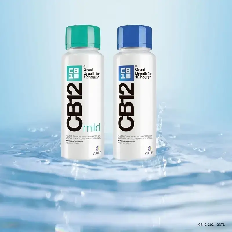 Cb12 Mild Mouthwash Mild Mint Flavoured Halitosis Mouthwash, 2X250 Ml - Image 9