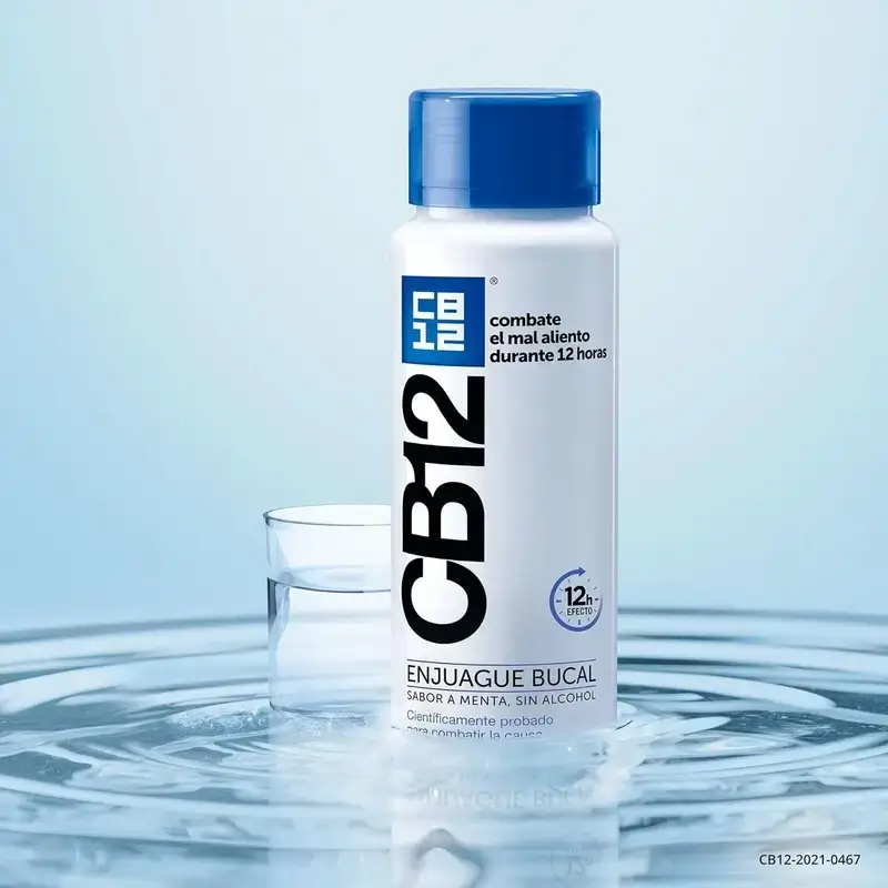 Cb12 Mint Mouthwash Mint Flavoured Halitosis Mouthwash, 2X250 Ml - Image 3