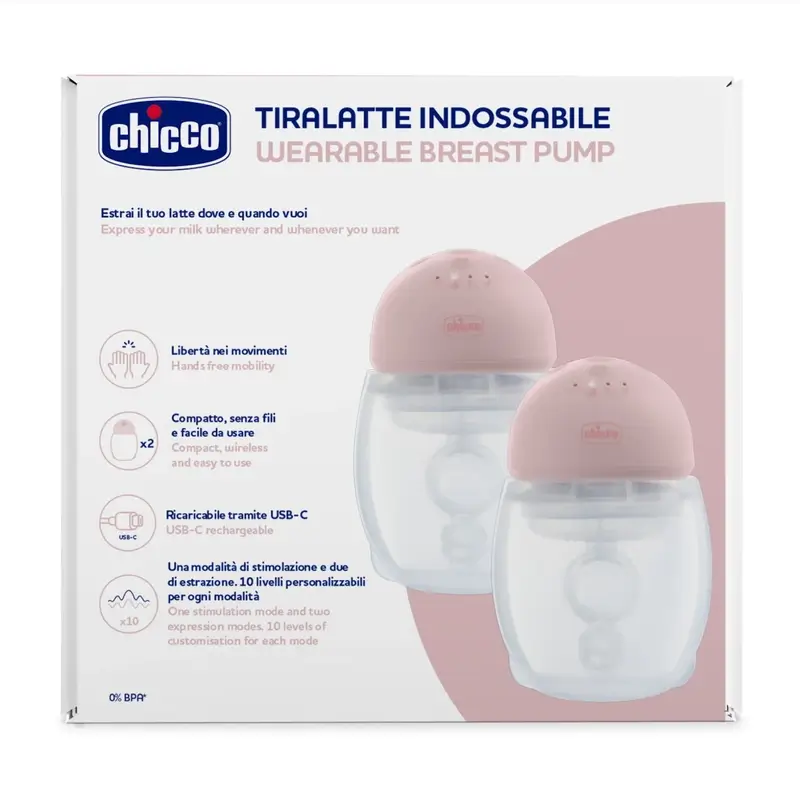 Chicco Double Electric Breast Pump Handsfree - Image 3