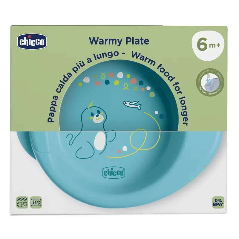 Chicco Thermal Plate 6M+ Blue - Image 2