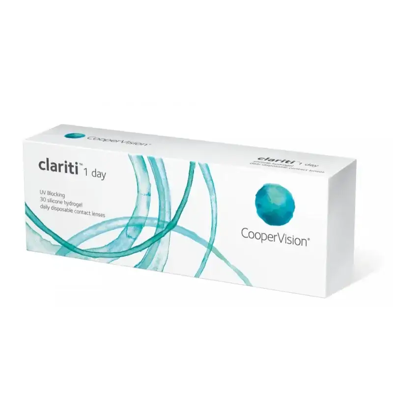 Clariti 1 Day Daily Spherical Lenses , 30 units - -3.25, 8.6, 14.1