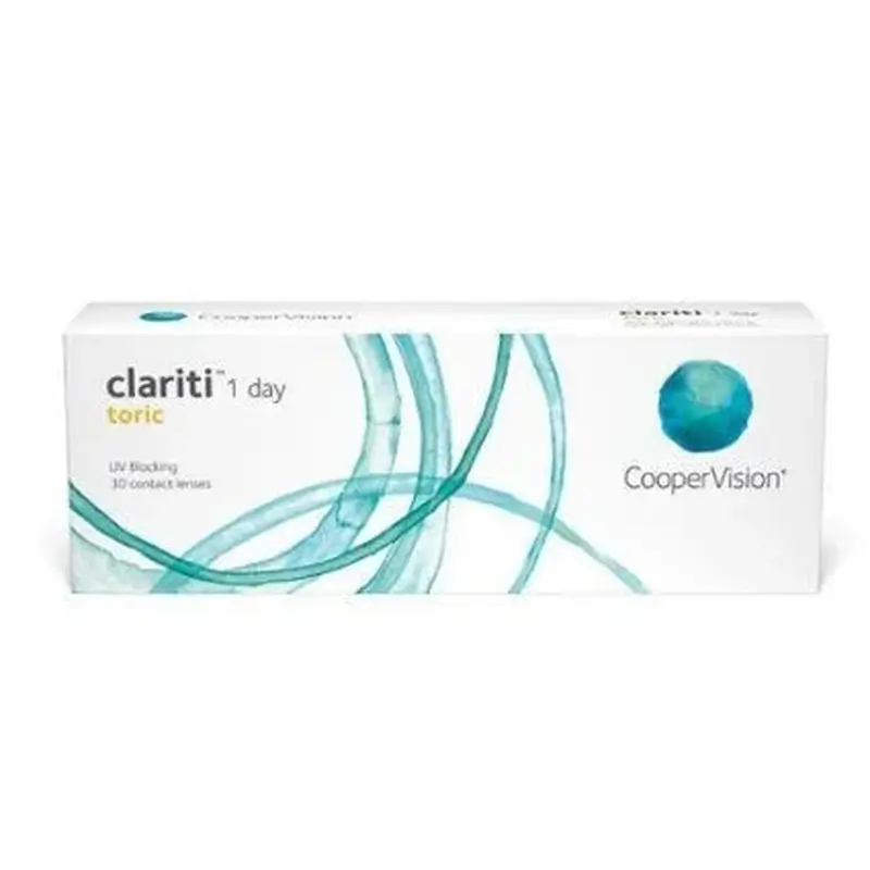 Clariti 1 Day Daily Toric Lenses , 30 units - -5.75, -1.25, 50, 8.6, 14.30