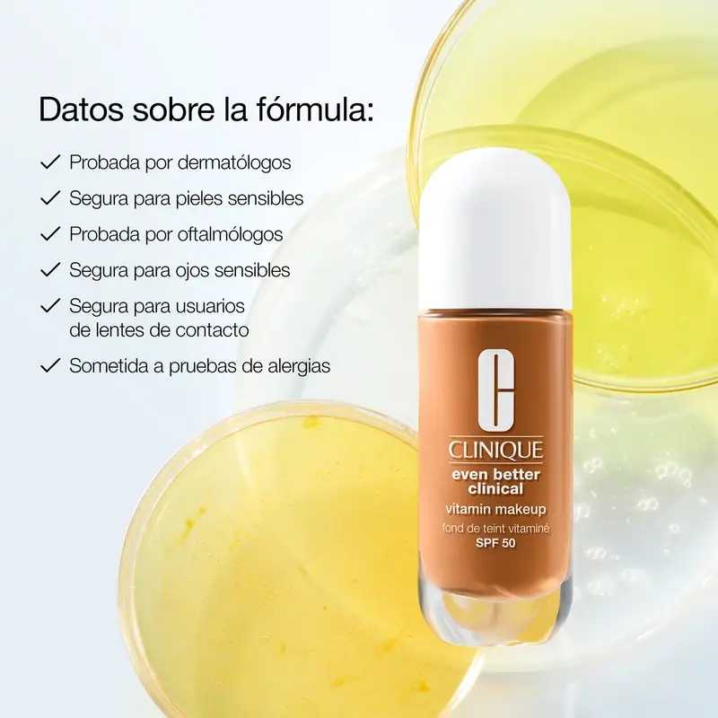 Clinique Even Better Vitamin Makeup Makeup Foundation Spf50 Light Medium Cool 1, 30 ml - Image 8