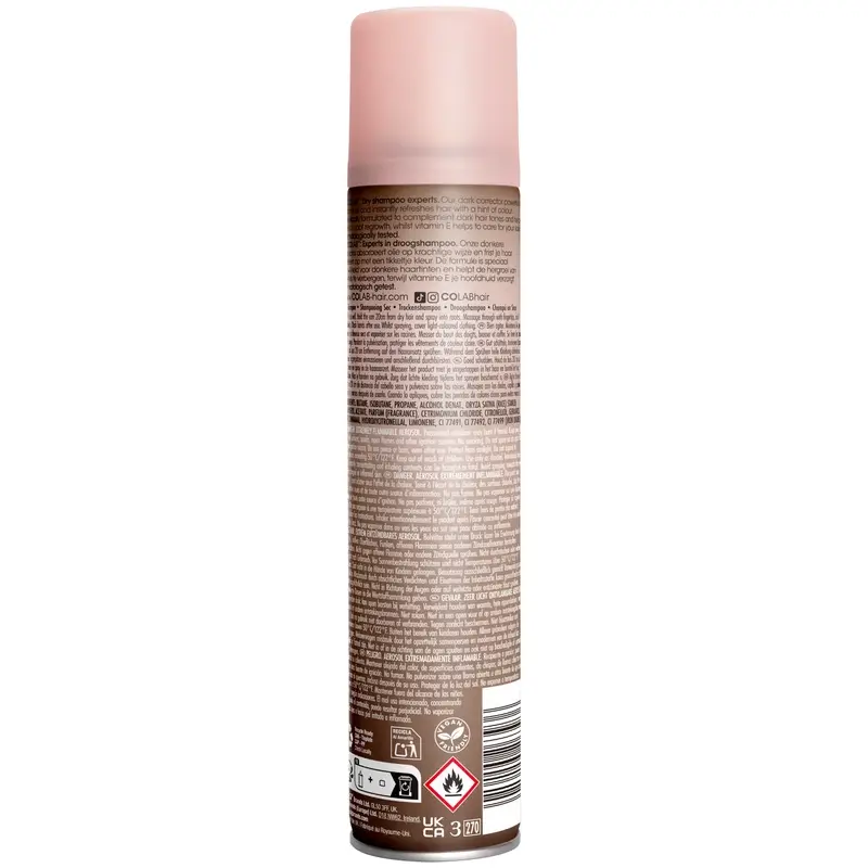 Colab Dark Colour Correcting Dry Shampoo , 200 gr - Image 2