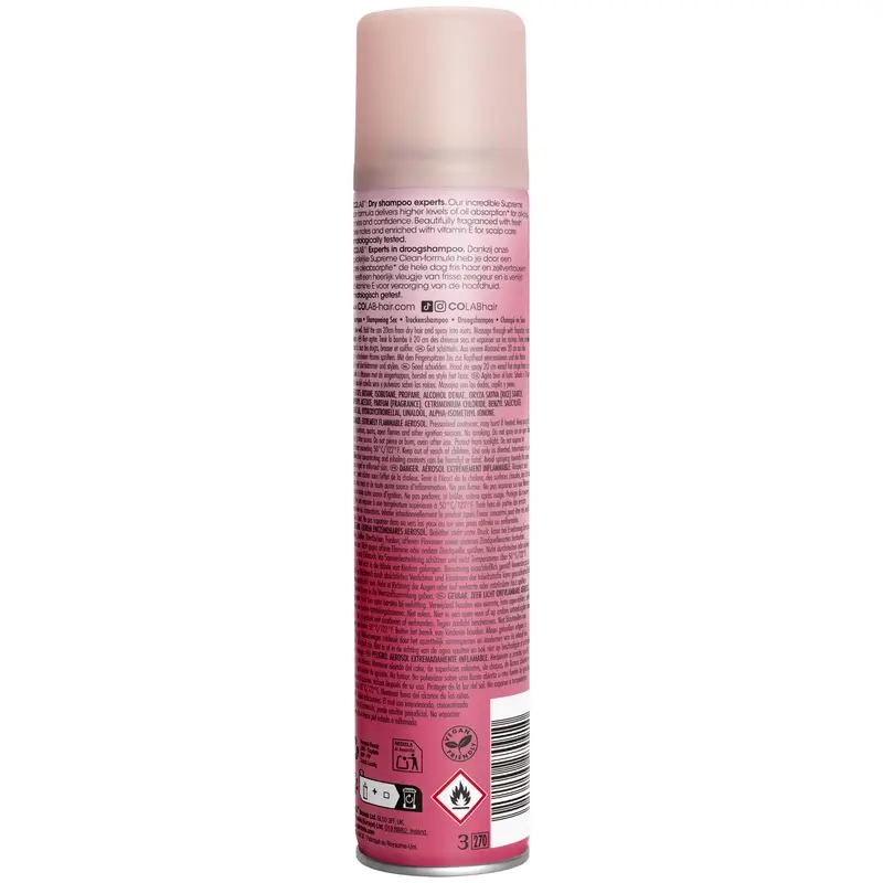 Colab Supreme Clean Dry Shampoo, 200 g - Image 2