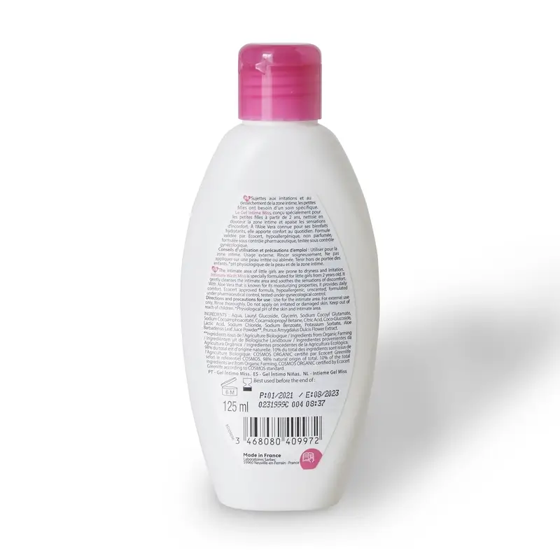 Corine De Farme Intimate Hygiene Gel Bio Girls , 125 ml - Image 2