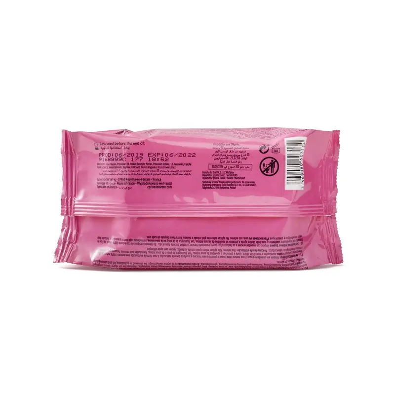 Corine De Farme Gentle Wipes Adult Intimate Hygiene , 20 pieces - Image 3