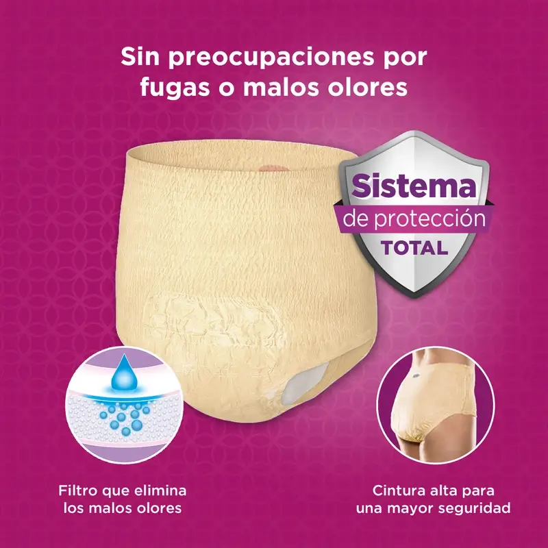 Depend Super L Adult Diaper for Women, 9 pcs. - Image 2
