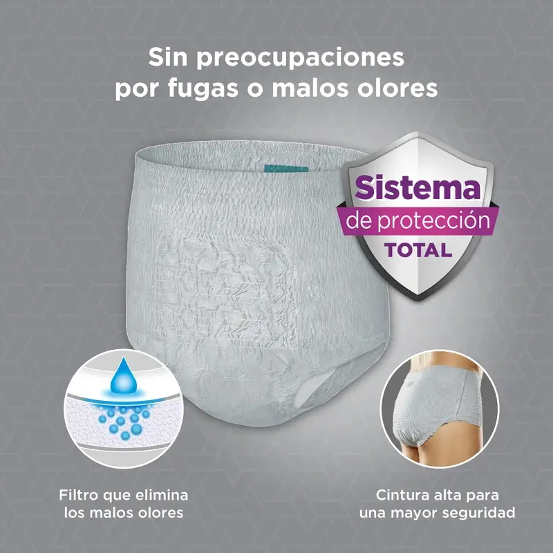 Depend Super L/Xl Adult Male Diaper , 9 pcs. - Image 2