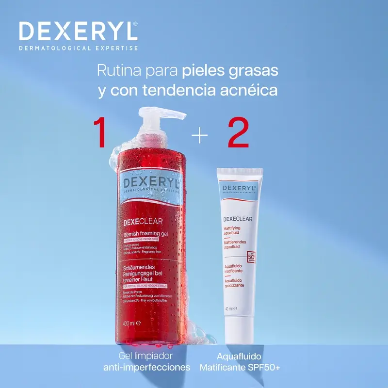 Dexeryl Dexeclear Mattifying Aquafluid Spf50+ , 40 ml - Image 5