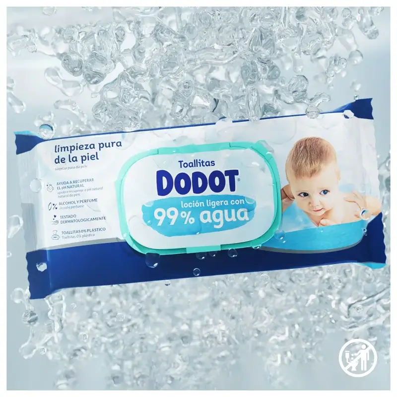 Dodot Wipes 99% Aqua, 15x60, 900 pcs. - Image 4