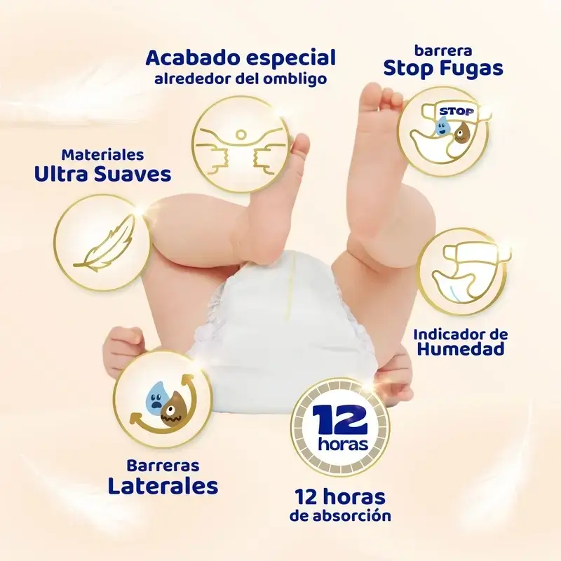 Dodot Sensitive Nappy Sensitive Jumbo Pack Size 1, 3X90 Units - Image 7