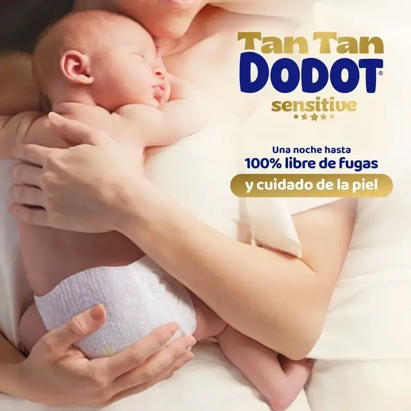 Dodot Sensitive Nappy Sensitive Jumbo Pack Size 2 , 3X88 Units - Image 5
