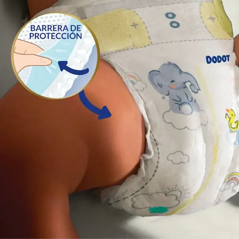 Dodot Sensitive Size 2 Box, 4 x 80 Nappies - Image 10