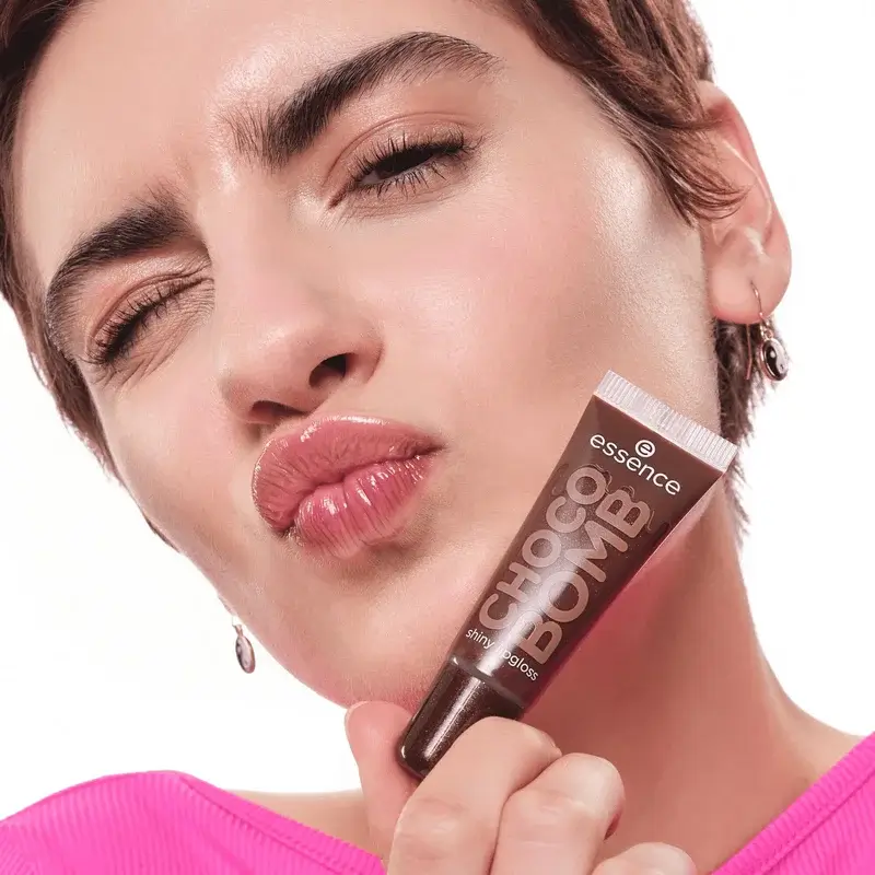 Essence Choco Bomb Lip Gloss 01 , 10 ml - Image 6