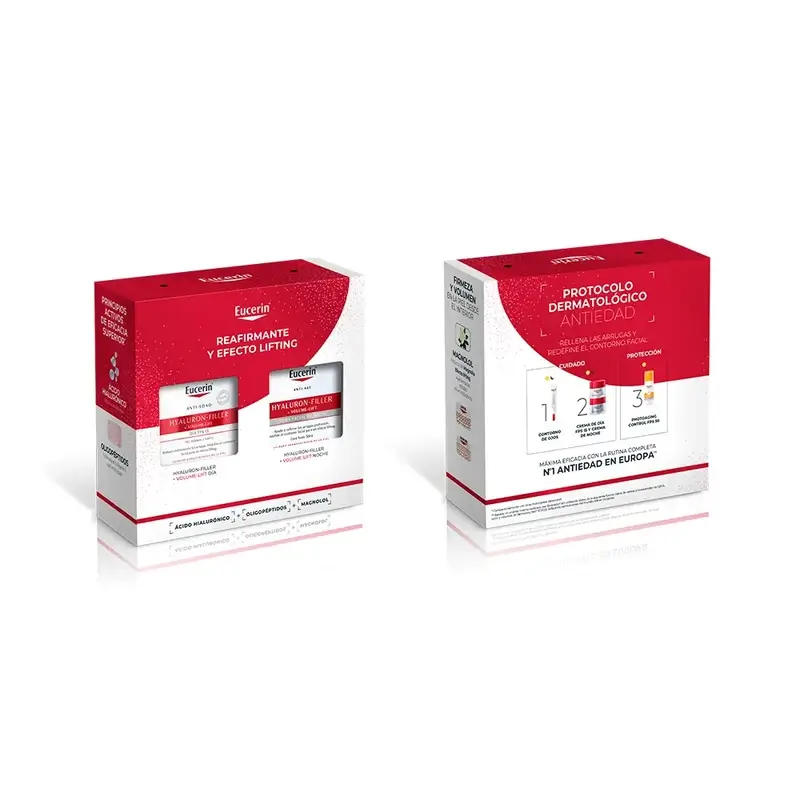 Eucerin Pack Anti-Ageing Hyaluron-Filler + Volume-Lift Day Cream Fps 15 50Ml + Night Cream 50Ml - Image 3