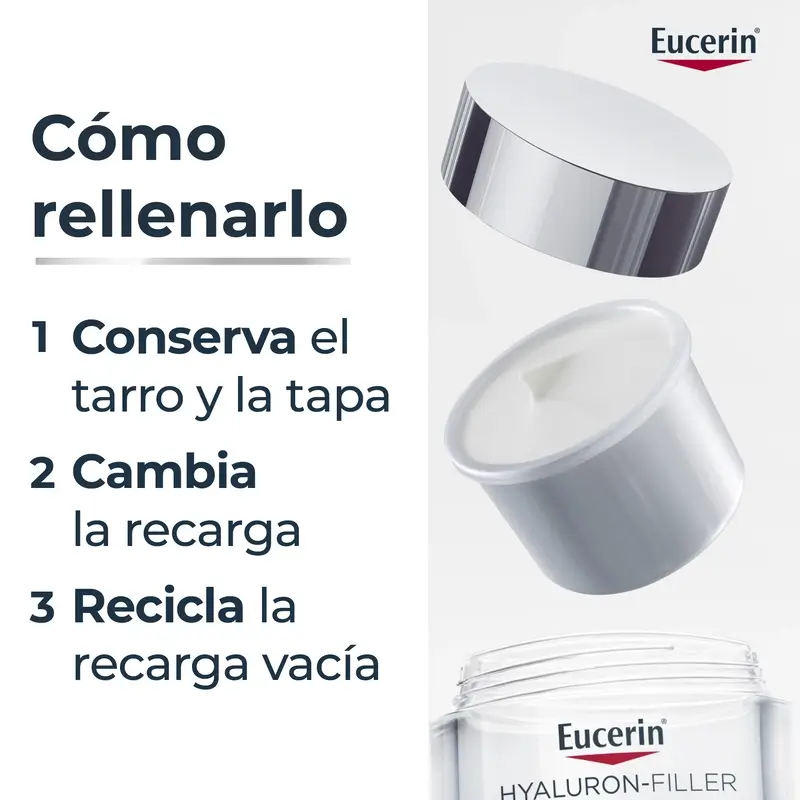 Eucerin Refill Day Cream Spf30 Hyaluron Filler, 50 ml - Image 5