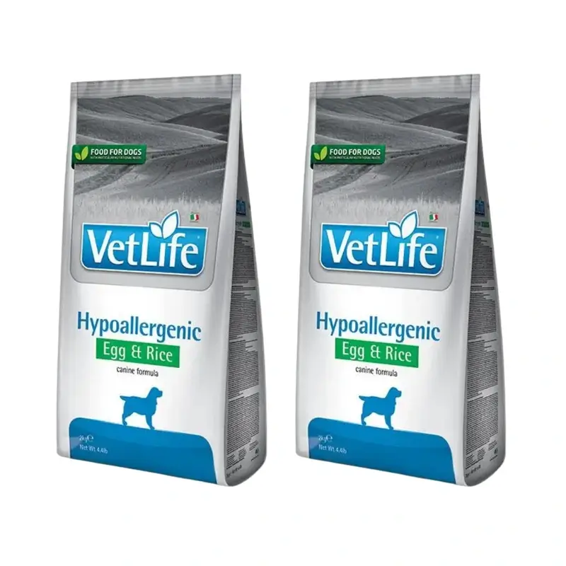 Farmina Vet Life Dog Hypoallergenic Egg 12Kg, Dog Food, Pack Of 2