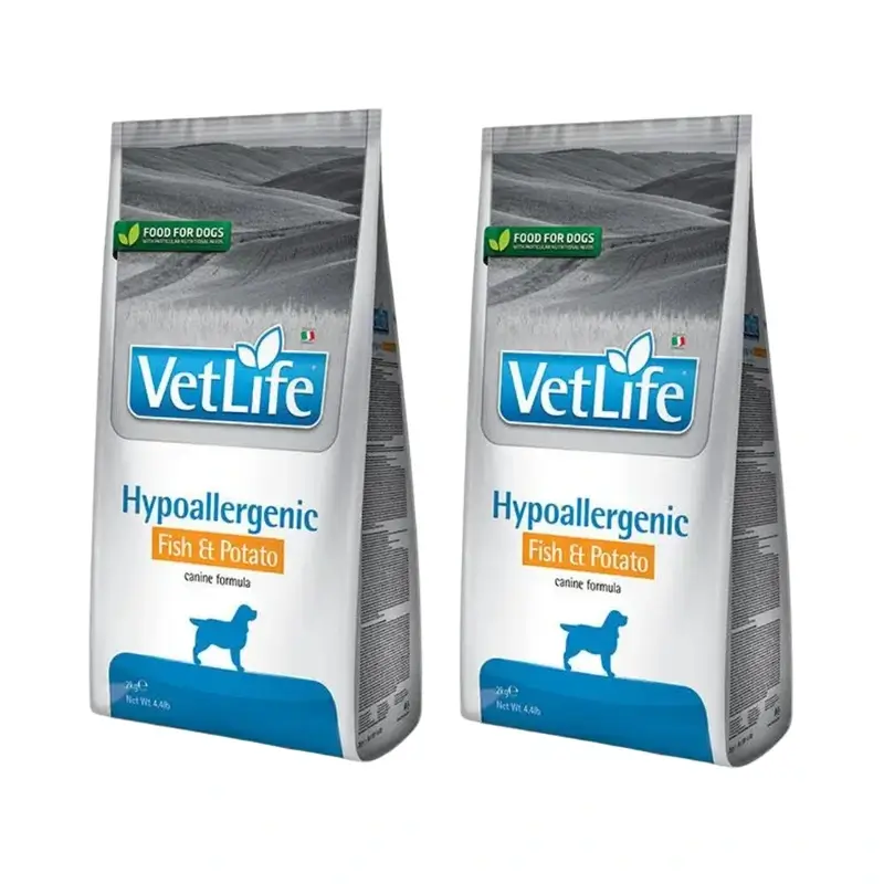 Farmina Vet Life Dog Hypoallergenic Fish 2Kg, Dog Food, Pack Of 2