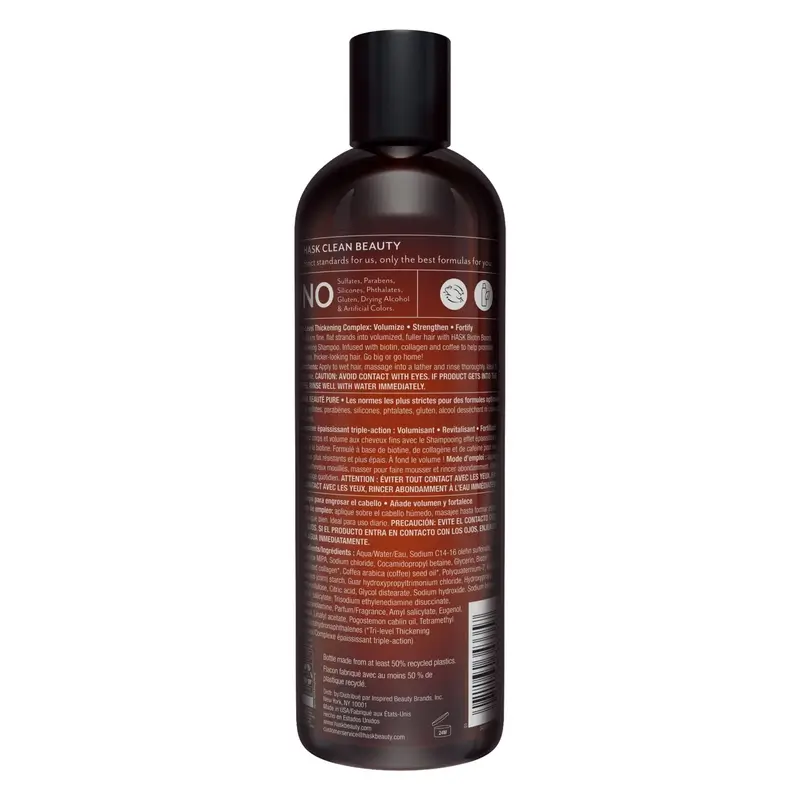 Hask Biotin Boost Densifying Shampoo , 355 ml - Image 2