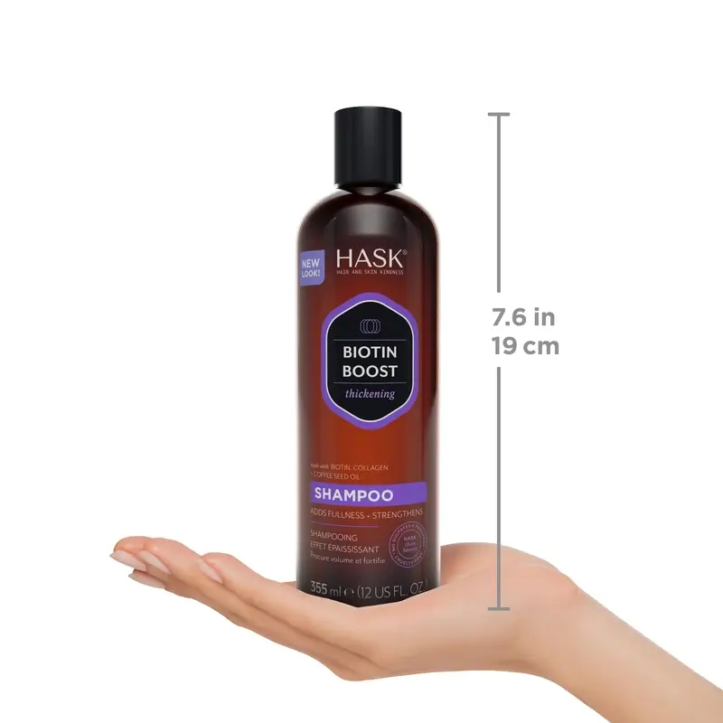 Hask Biotin Boost Densifying Shampoo , 355 ml - Image 6