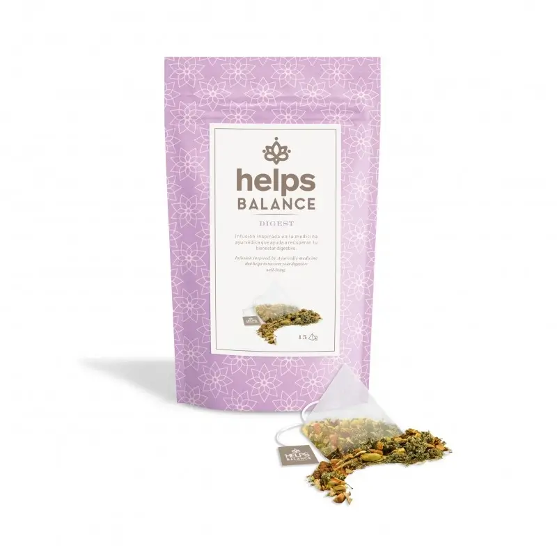 Helps Balance Ayurvedic Digest Bag , 15 pyramidal infusions