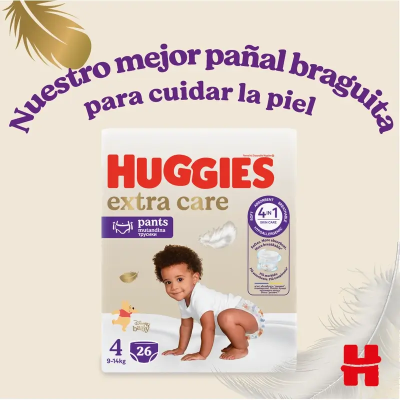 Huggies Extra Care Size 5 (12-17 Kg) Disney Baby Diaper Briefs , 24 pcs. - Image 6