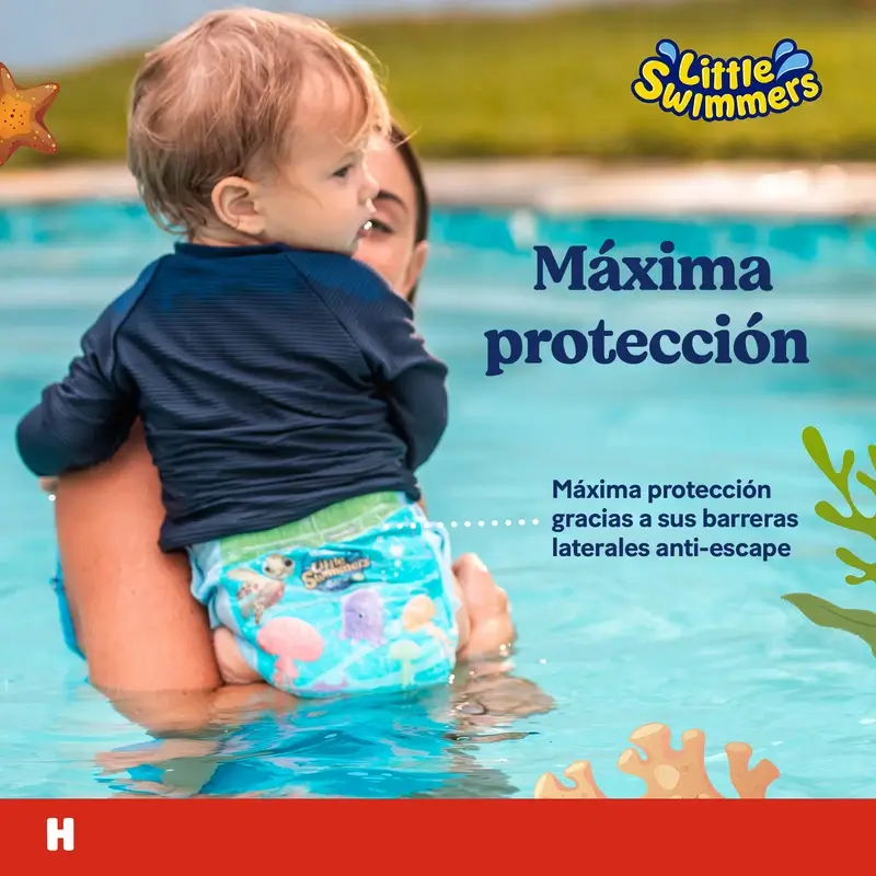 Huggies Little Swimmers Size 3-4 Swimwear Nappies, 20 pcs. - Image 3
