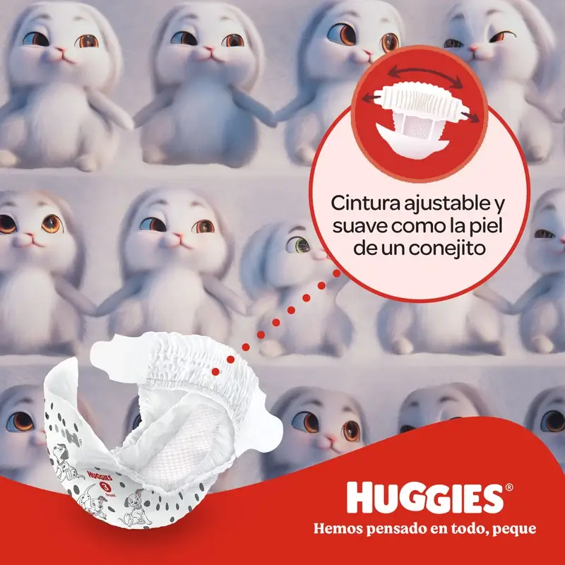 Huggies Little Movers Size 4 (7-18 Kg) Disney Baby Diaper, 150 Pcs. - Image 6