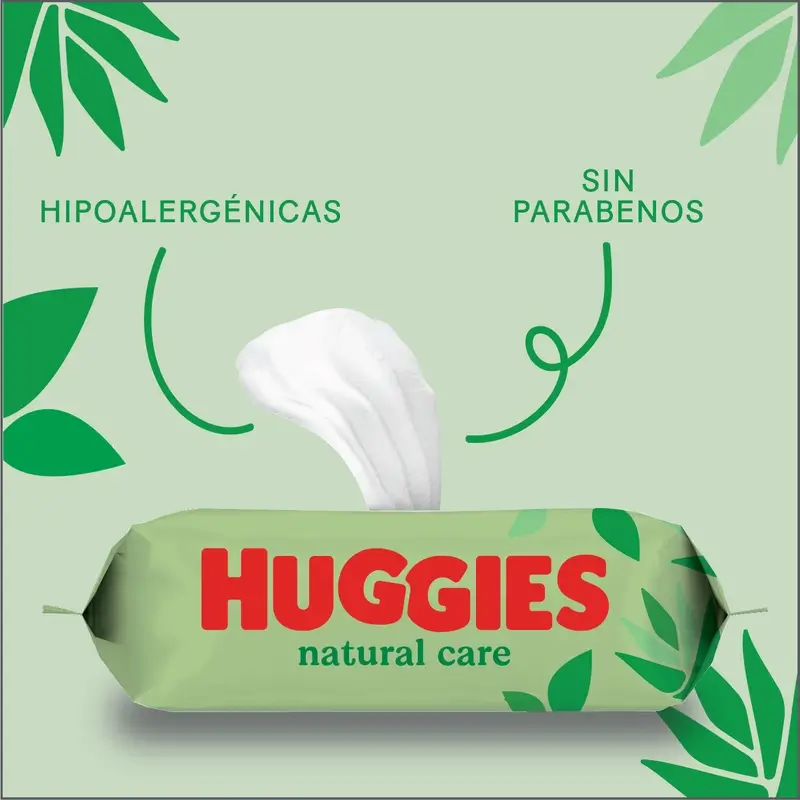 Huggies Natural Care Wipes , 56 pcs. - Image 6