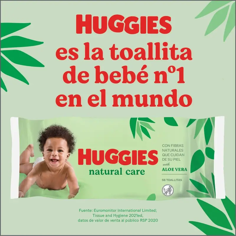 Huggies Natural Care Wipes , 168 pcs. - Image 7