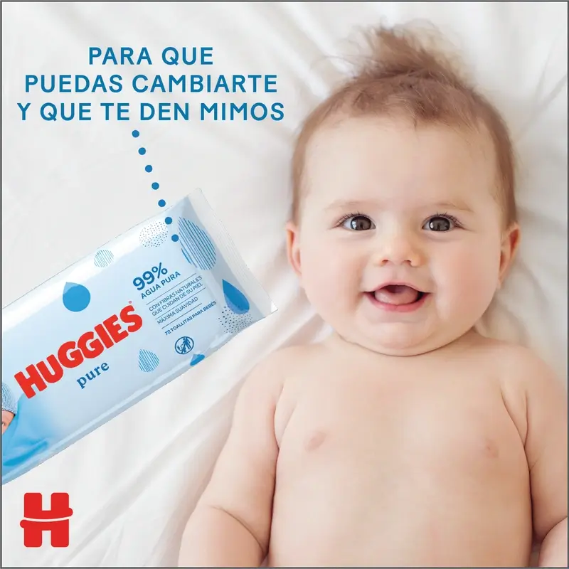 Huggies Pure Wipes , 56 pcs. - Image 5