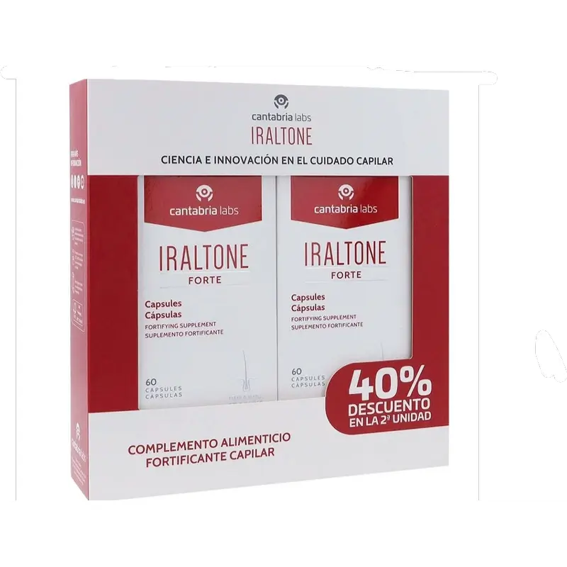 Iraltone Duplo Forte Hair Loss Treatment, 120 capsules
