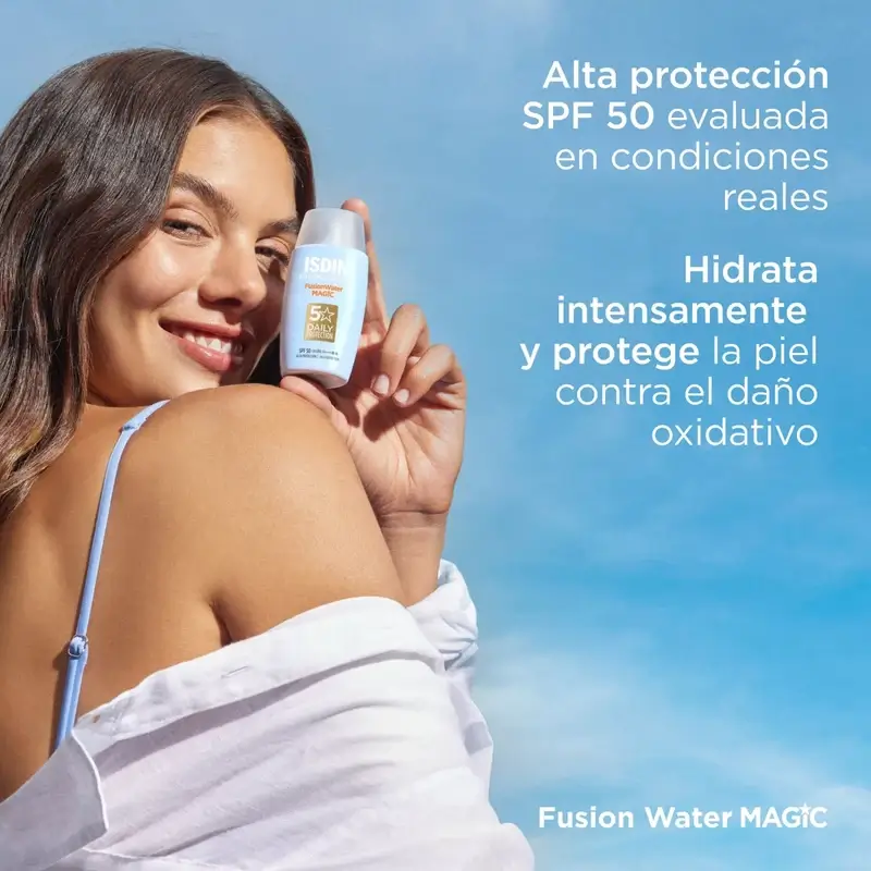 Isdin Fusion Water Magic Spf 50+ Sunscreen 2 x 50 Ml - Image 4