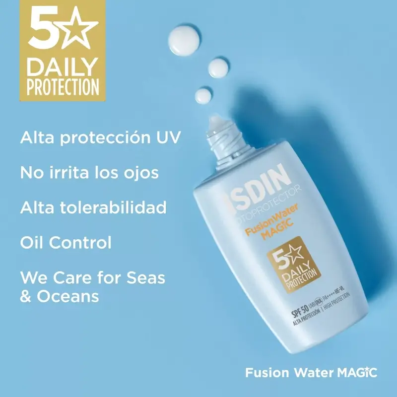 Isdin Fusion Water Magic Spf 50+ Sunscreen 2 x 50 Ml - Image 5