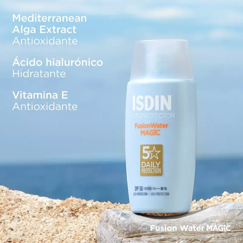 Isdin Fusion Water Magic Spf 50+ Sunscreen 2 x 50 Ml - Image 7