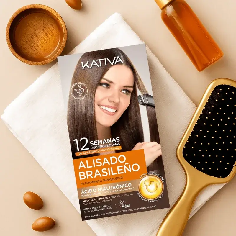 Kativa Keratin Straightening Kit with Hyaluronic Acid - Image 4