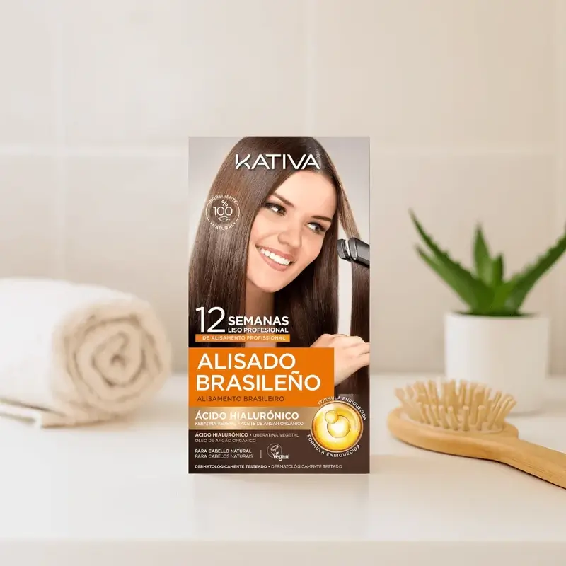 Kativa Keratin Straightening Kit with Hyaluronic Acid - Image 5